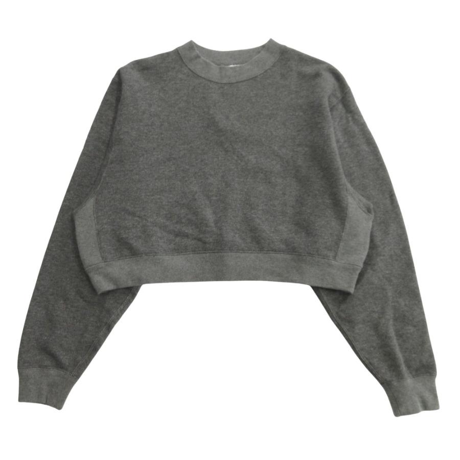 HYKE（ハイク） 美品 24aw CROPPED SWEAT SHIRT クロップド スウェット