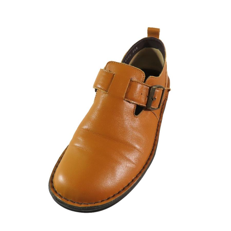 良品 BENEBIS べネビス フットベットベルト レザーシューズ ローカット 靴 23.5cm ブラウン レディース 古着 中古 |  | 03
