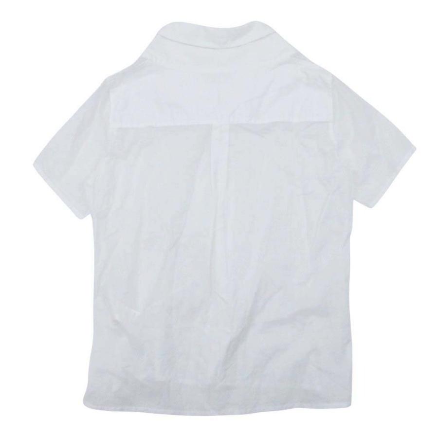 良品 Yohji Yamamoto +NOIR ヨウジヤマモトプリュスノアール シャツ ブラウス カットソー トップス 半袖 ヴィンテージ オールド 2 白 レディース 古着 中古 | YOHJI YAMAMOTO +NOIR | 01