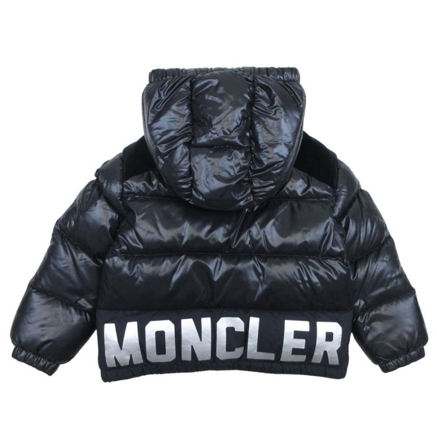 美品 MONCLER モンクレール 21aw CHOUELLE JACKET ダウンジャケット ブルゾン ロゴワッペン アウター 6/115cm 黒 ブラック キッズ 古着 中古 | MONCLER | 01