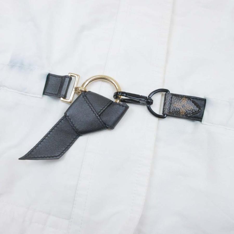 良品 LOUIS VUITTON ルイヴィトン 20ss ショート フーデッドパーカー モノグラムパターン ジャケット ブルゾン 42 白 ホワイト レディース 古着 中古 | LOUIS VUITTON | 03