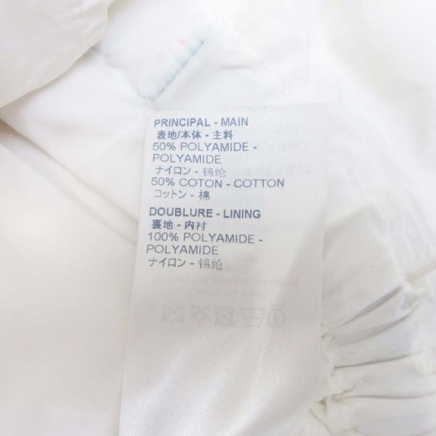 良品 LOUIS VUITTON ルイヴィトン 20ss ショート フーデッドパーカー モノグラムパターン ジャケット ブルゾン 42 白 ホワイト レディース 古着 中古 | LOUIS VUITTON | 06