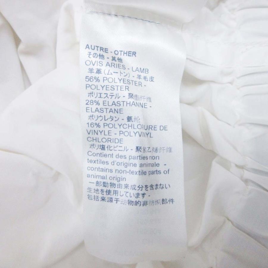 良品 LOUIS VUITTON ルイヴィトン 20ss ショート フーデッドパーカー モノグラムパターン ジャケット ブルゾン 42 白 ホワイト レディース 古着 中古 | LOUIS VUITTON | 07