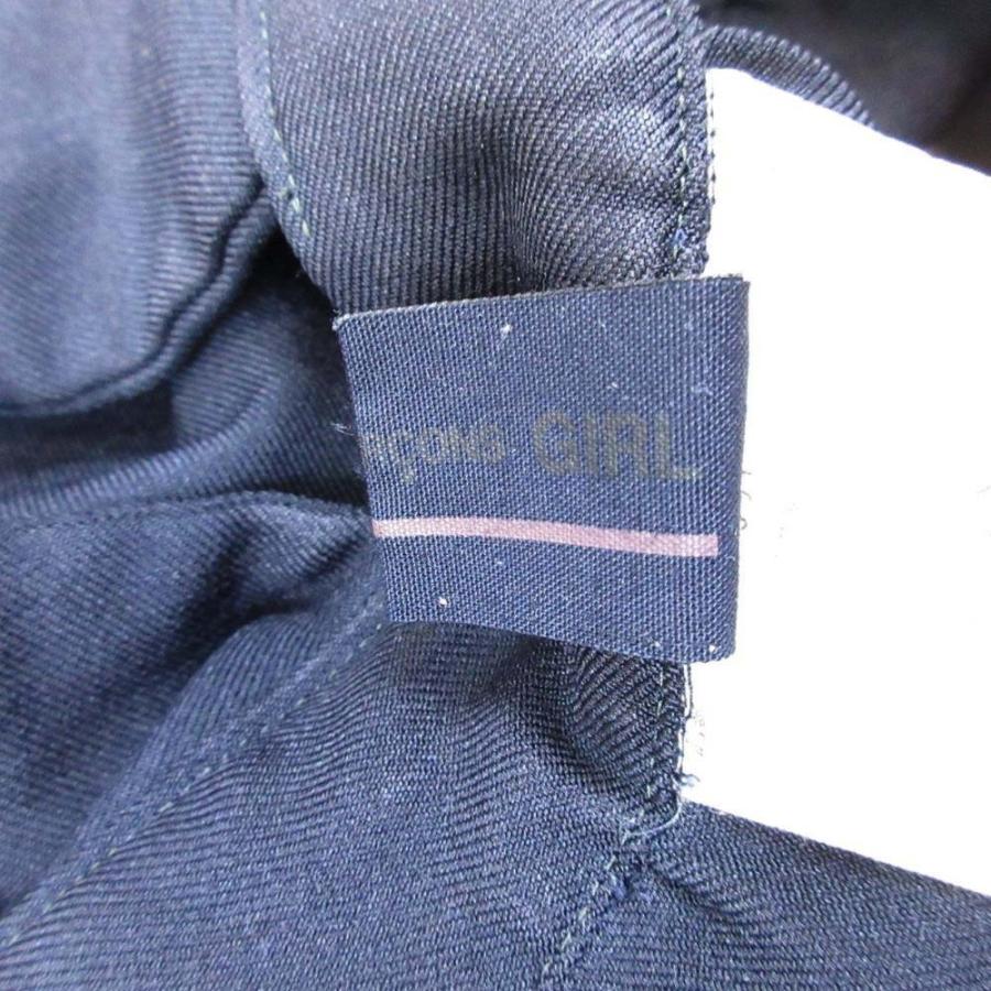 美品 COMME des GARCONS GIRL コムデギャルソンガール 17ss サロペット オーバーオール パンツ ストレッチ NQ-P001 S 紺 ネイビー レディース 古着 中古 | COMME des GARCONS GIRL | 06