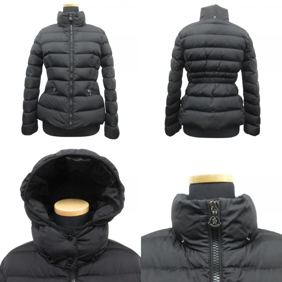 美品 MONCLER モンクレール SABY GIUBBOTTO サビー ジュボット ダウン ジャケット ブルゾン ロゴ キッズ サイズ12 152cm 黒 ブラック レディース 古着 中古 | MONCLER | 06