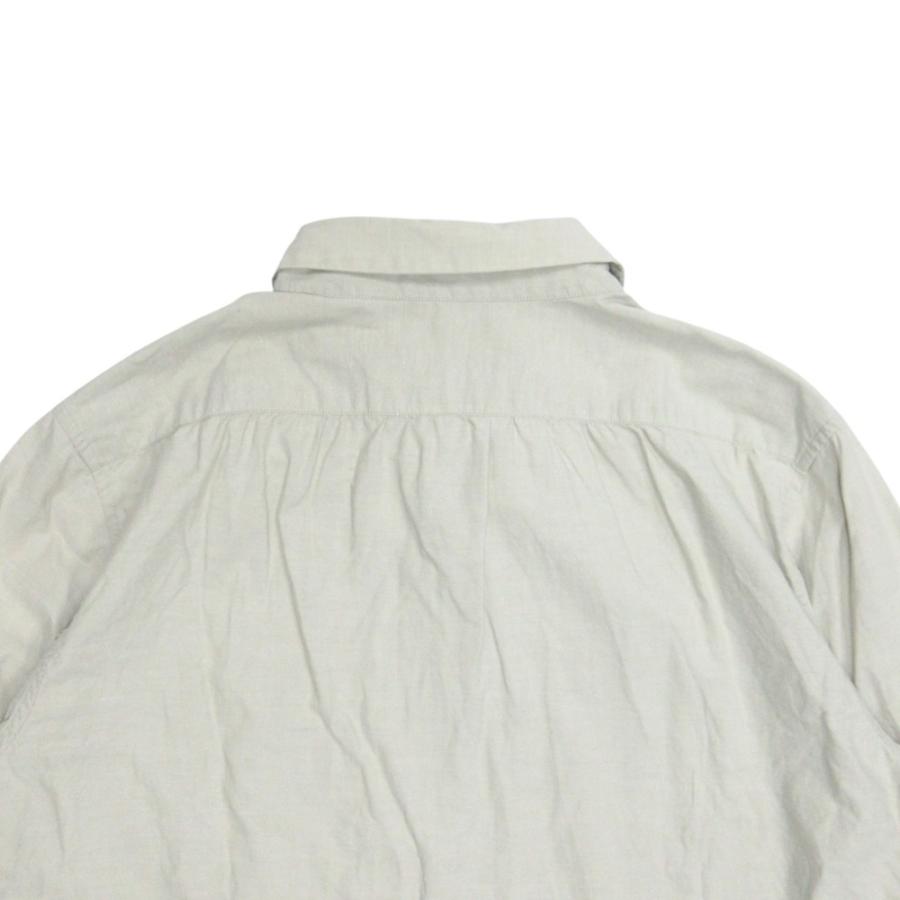 MARGARET HOWELL マーガレットハウエル コットン シャツ ブラウス カットソー 七分丈 サイズ2 グレー レディース 古着 中古 | MARGARET HOWELL | 03