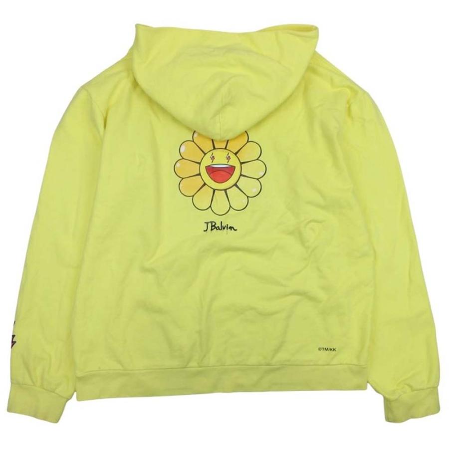 良品 J Balvin ジェーバルヴィン 村上隆 フラワー スウェット パーカー