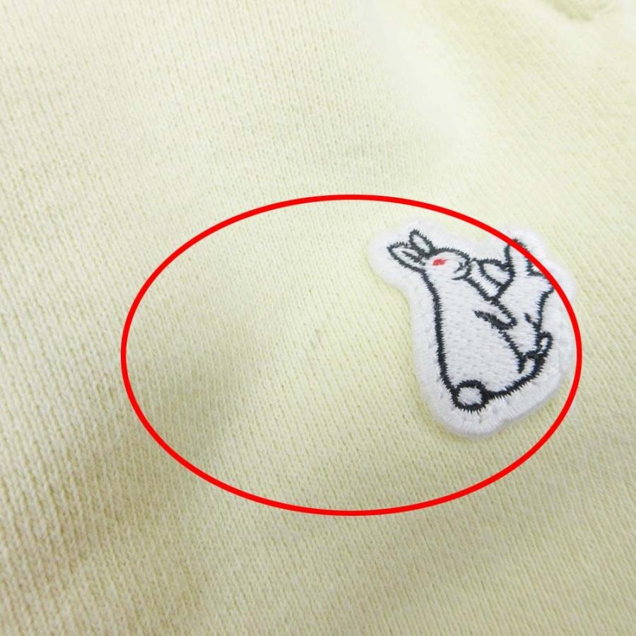 美品 FR2 エフアールツー FRロゴ 刺繍 スウェット ハーフパンツ 裏毛 イージー ショートパンツ XL ライトイエロー メンズ 古着 中古 USED FR2 美品 エフアールツー FRロゴ 刺繍 スウェット ハーフパンツ 裏毛