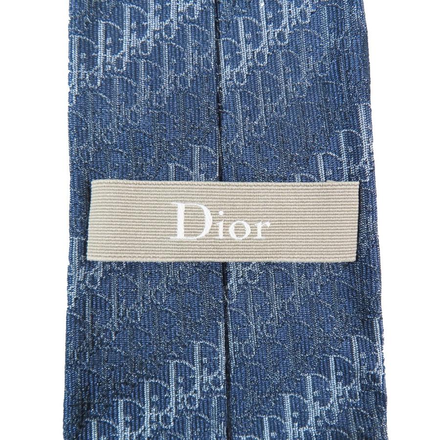 Dior HOMME 新品同様 ディオール オブリーク トリオ シルク ネクタイ