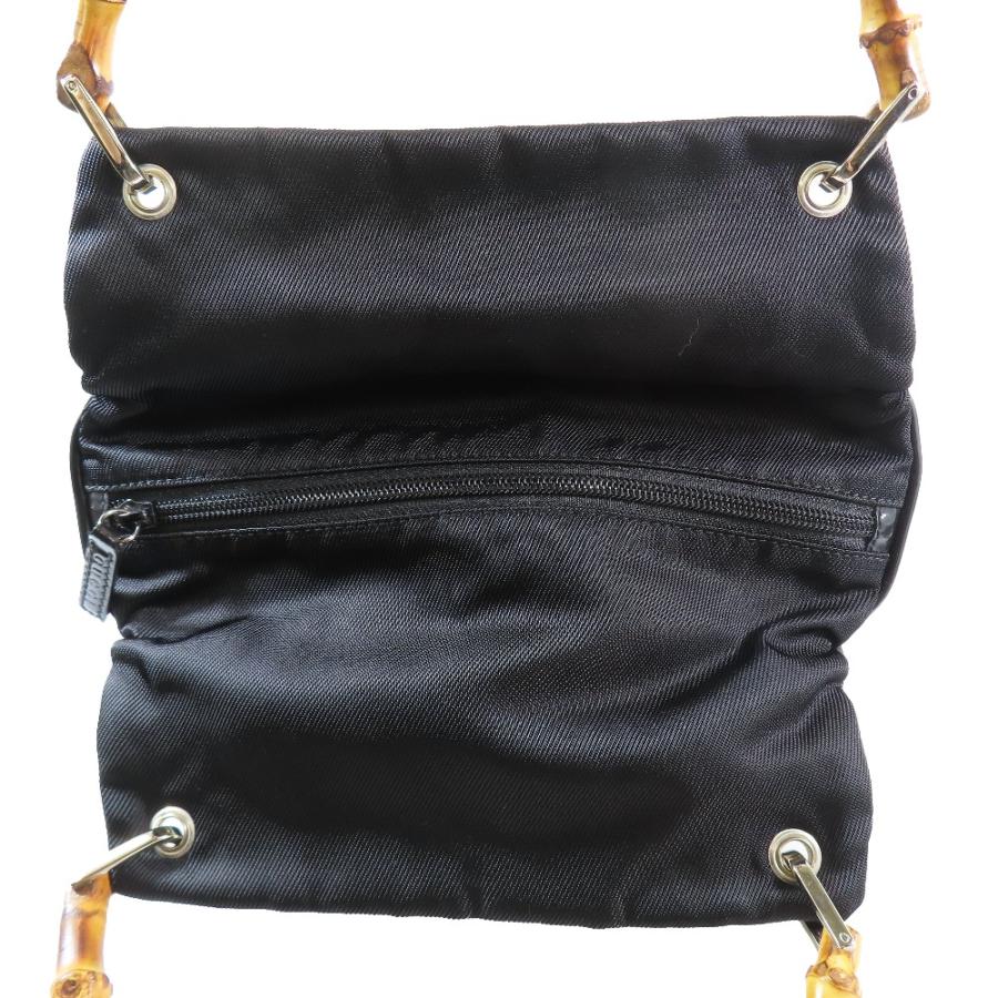 GUCCI（グッチ） 美品 バンブー ハンドル ナイロン レザー
