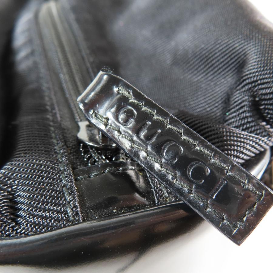 GUCCI（グッチ） 美品 バンブー ハンドル ナイロン レザー