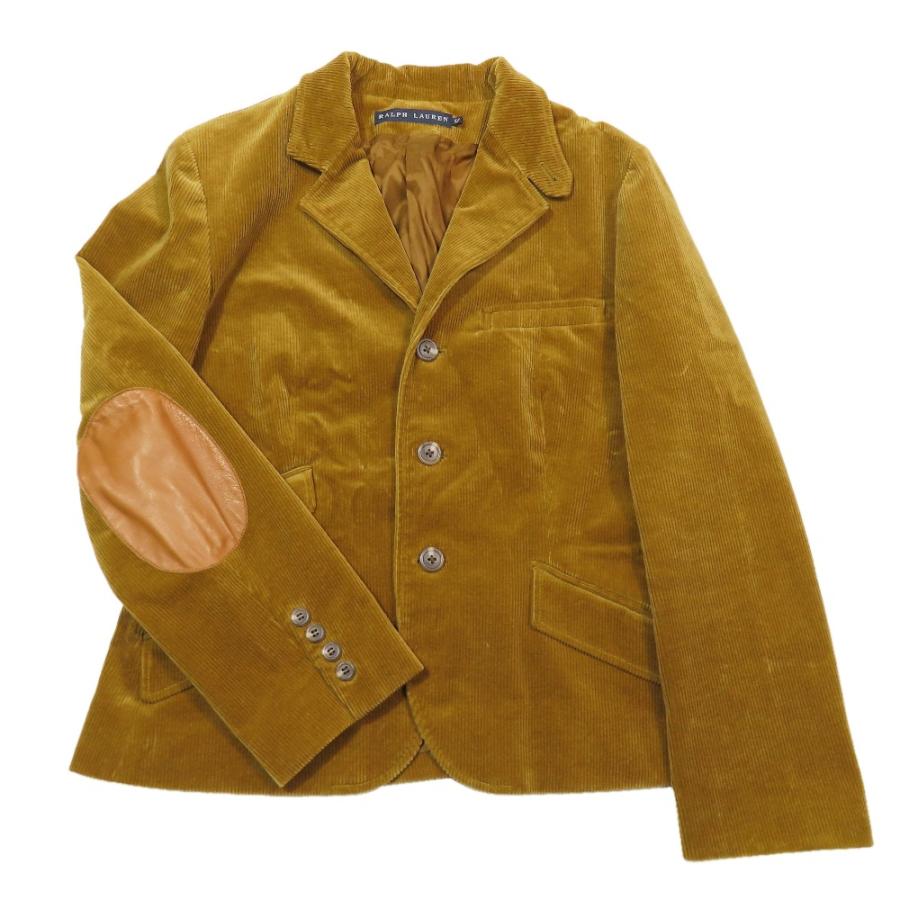 美品 RALPH LAUREN ラルフローレン レザーエルボーパッチ コーデュロイ 