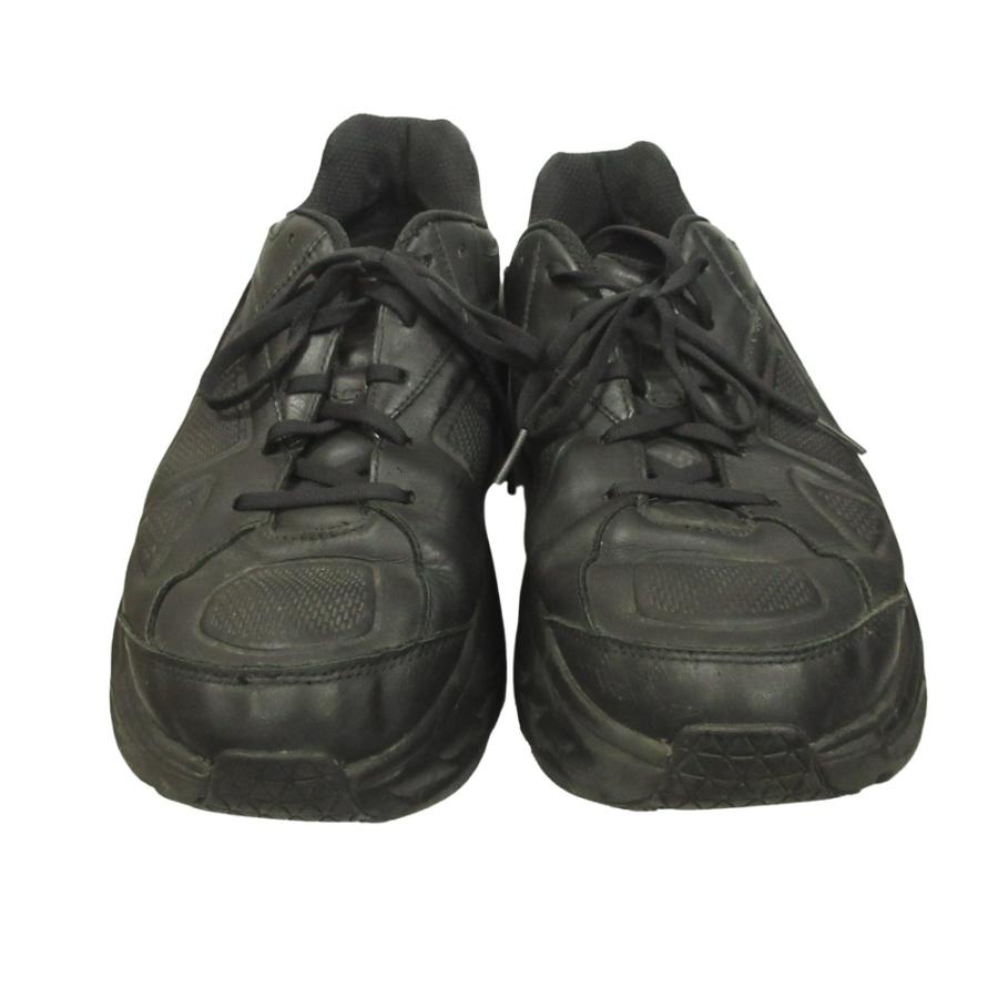 HOKA ONE ONE ホカオネオネ BONDI LTR WIDE ボンダイ ワイド レザー スニーカー F27219J 28.5cm 黒 ブラック メンズ 古着 中古 |  | 03