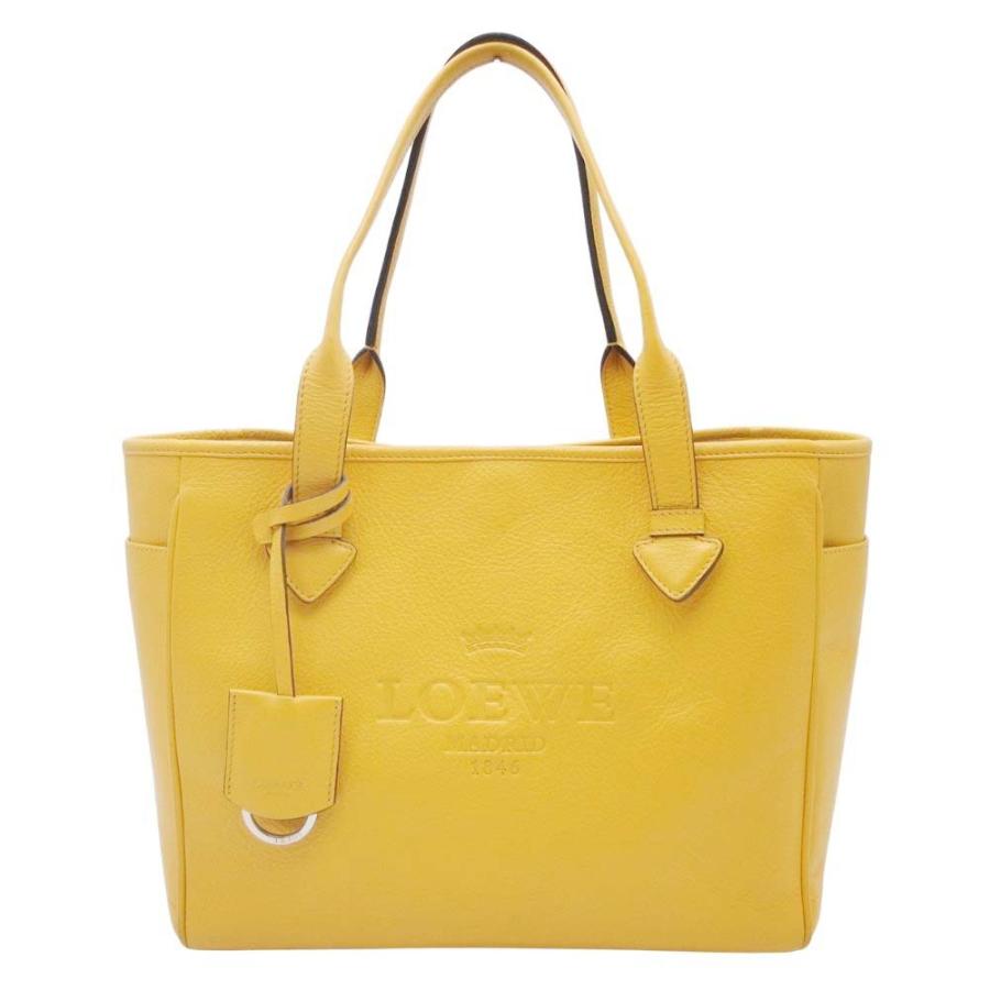 LOEWE（ロエベ） 美品 Heritage ヘリテージ トートバッグ ハンドバッグ 
