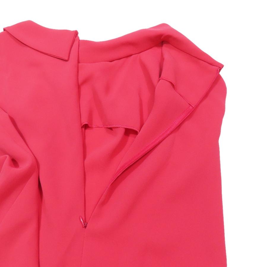 良品 MAX MARA マックスマーラ 白タグ ノースリーブワンピース ドレス ハーフ 膝丈 38 パッションピンク レディース 古着 中古 | Max Mara | 02