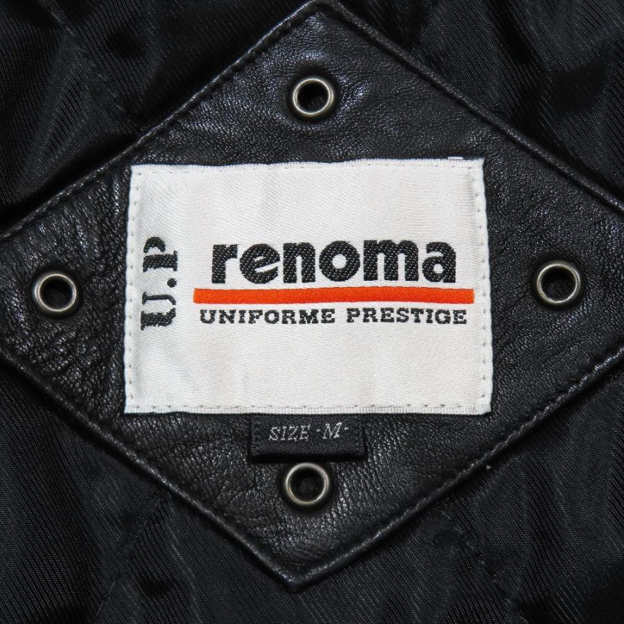 renoma（レノマ） 良品 ヴィンテージ ラムレザージャケット 革ジャン