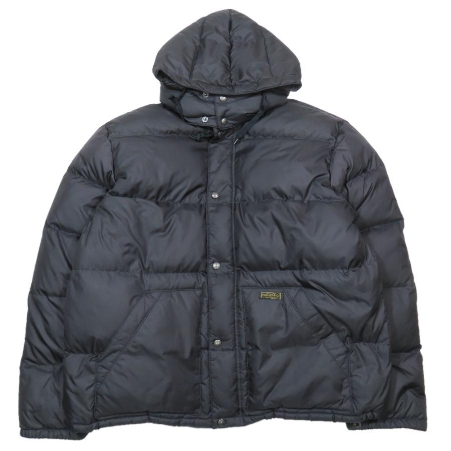 良品 Polo by Ralph Lauren ポロバイラルフローレン フーディ ダウンジャケット 1439863BDJK ブルゾン アウター XL ブラック メンズ 古着 中古 USED 良品 Polo by Ralph Lauren ポロバイラルフローレン フーディ ダウン