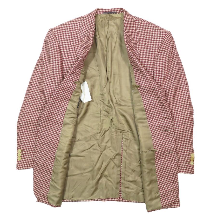 美品 Ermenegildo Zegna エルメネジルド ゼニア カシミヤ100% 千鳥格子