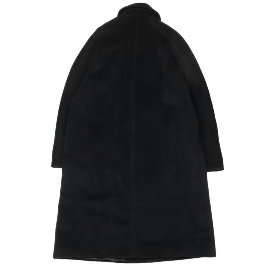 MAX MARA マックスマーラ 銀タグ ヴァージンウール ダブル ロング コート アウター ジャケット 34 ブラック レディース 古着 中古 | Max Mara | 01