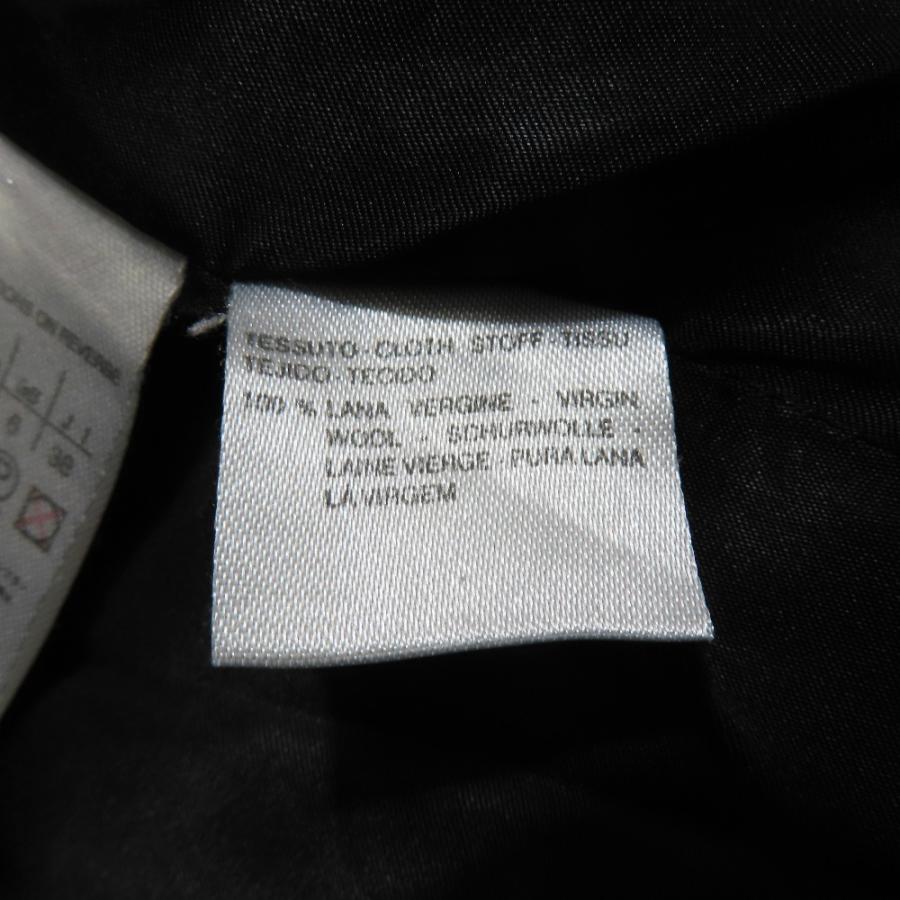 MAX MARA マックスマーラ 銀タグ ヴァージンウール ダブル ロング コート アウター ジャケット 34 ブラック レディース 古着 中古 | Max Mara | 06