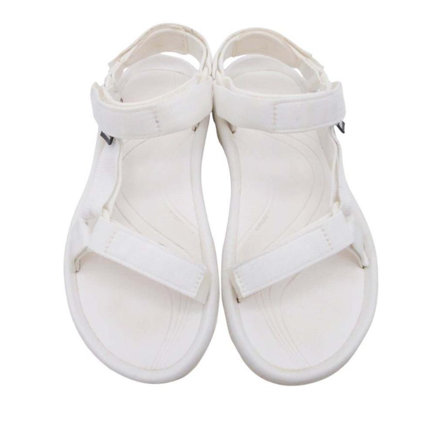 良品 Teva テバ HURRICANE XLT スポーツサンダル フラット ベルクロ ストラップ シューズ 靴 7/24.0 白 ホワイト レディース 古着 中古 | Teva | 01