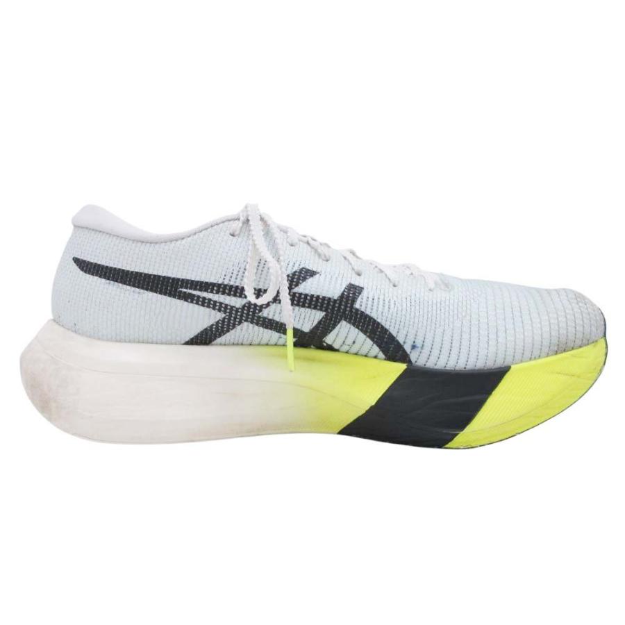 良品 asics アシックス METASPEED EDGE PARIS メタスピードエッジ パリ ランニングシューズ トレーニング 28.0cm グレー ピンク メンズ 古着 中古 | ASICS | 01