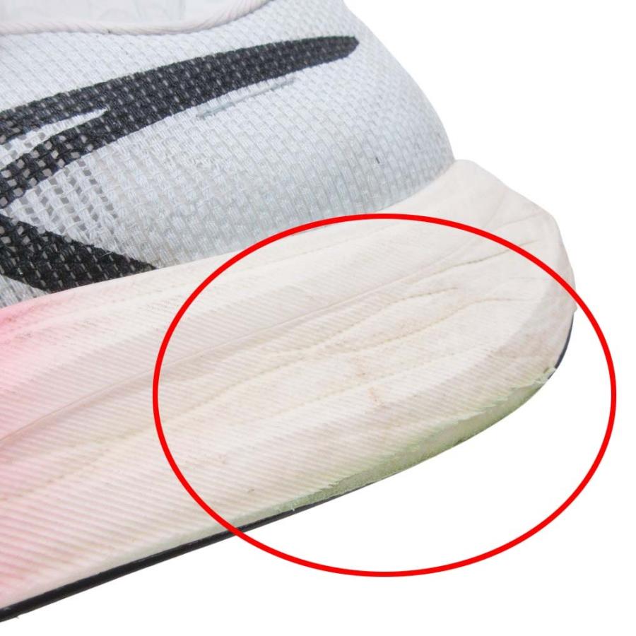 良品 asics アシックス METASPEED EDGE PARIS メタスピードエッジ パリ ランニングシューズ トレーニング 28.0cm グレー ピンク メンズ 古着 中古 | ASICS | 08