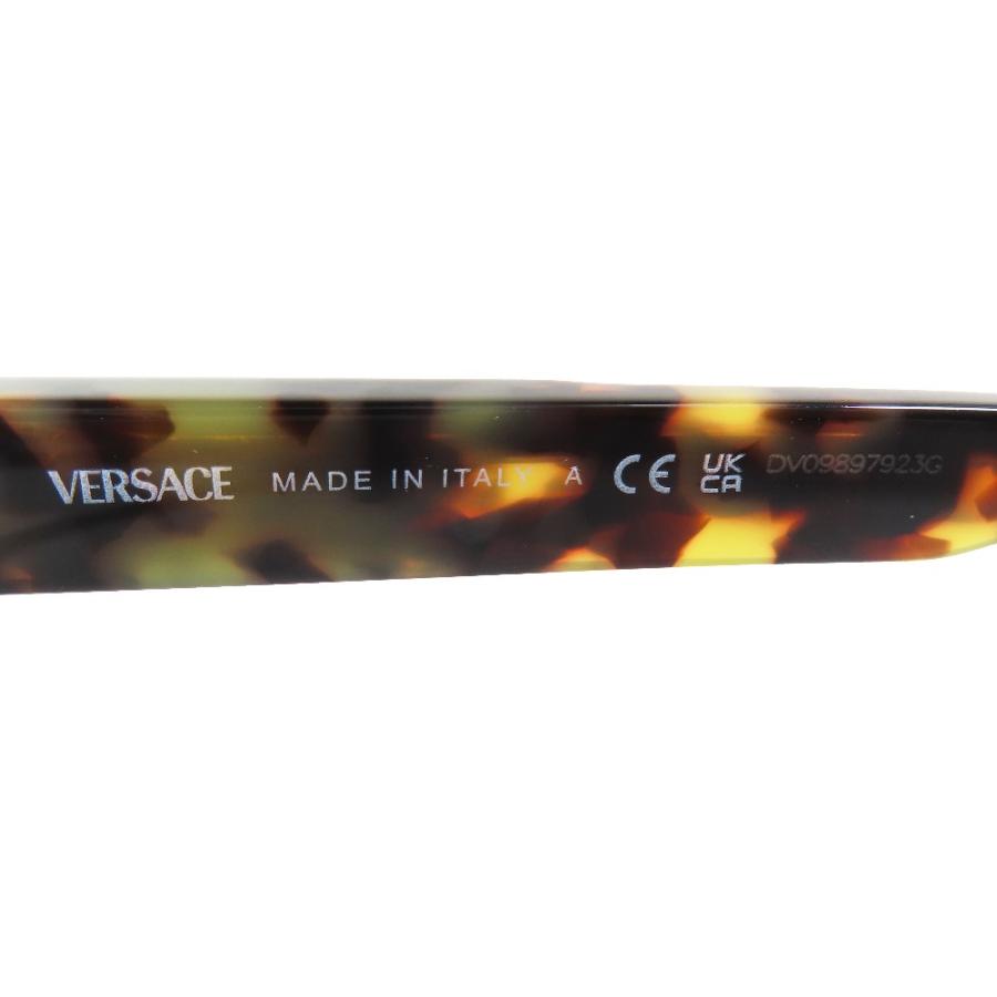 未使用 VERSACE ヴェルサーチ 3354 5456 メデューサ ロゴ サングラス べっ甲柄 スクエア アイウェア メガネ 53□18 145 マルチカラー メンズ 古着 中古 USED VERSACE（ヴェルサーチェ） 未使用 ヴェルサーチ 3354 5456 メデューサ