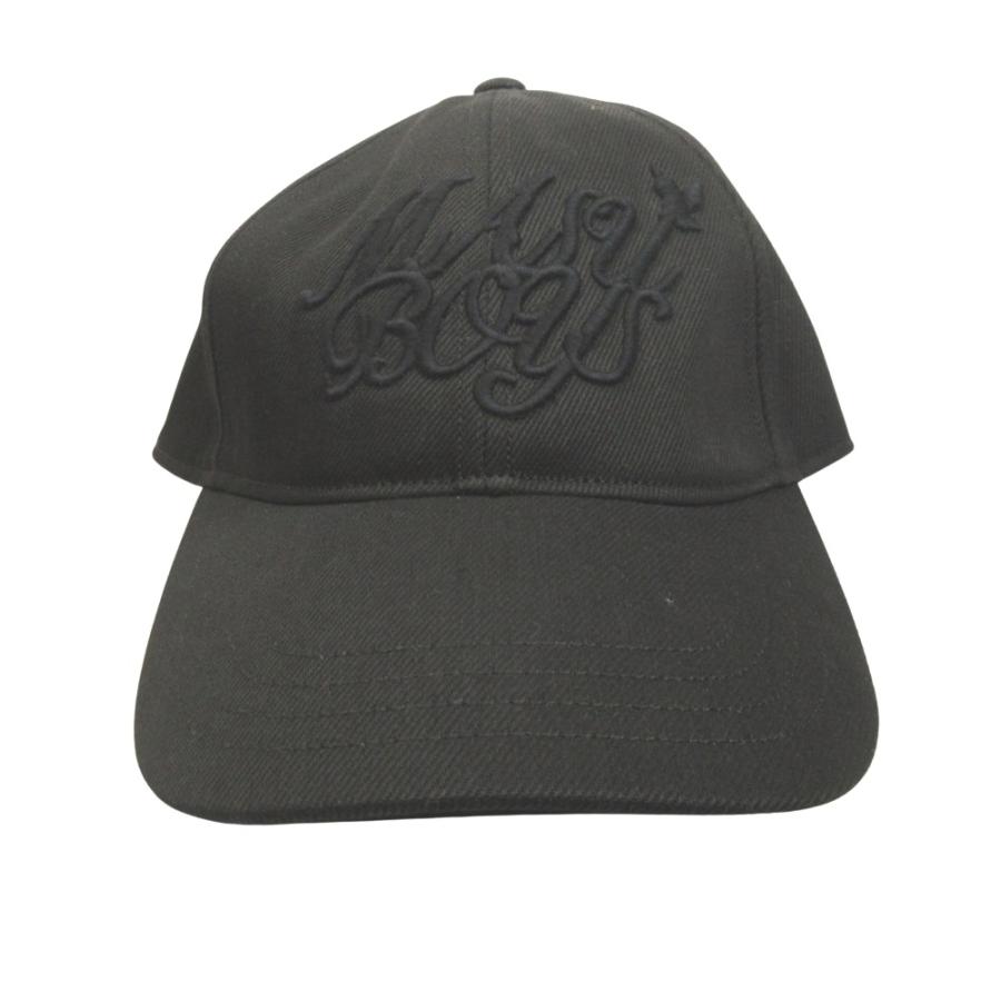 未使用 MASU エムエーエスユー NUBIAN ヌビアン別注 WASTED MASU BOYS CAP (20TH EXCLUSIVE) キャップ 帽子 ウォッシュ加工 黒 ブラック メンズ 古着 中古 | MASU | 01