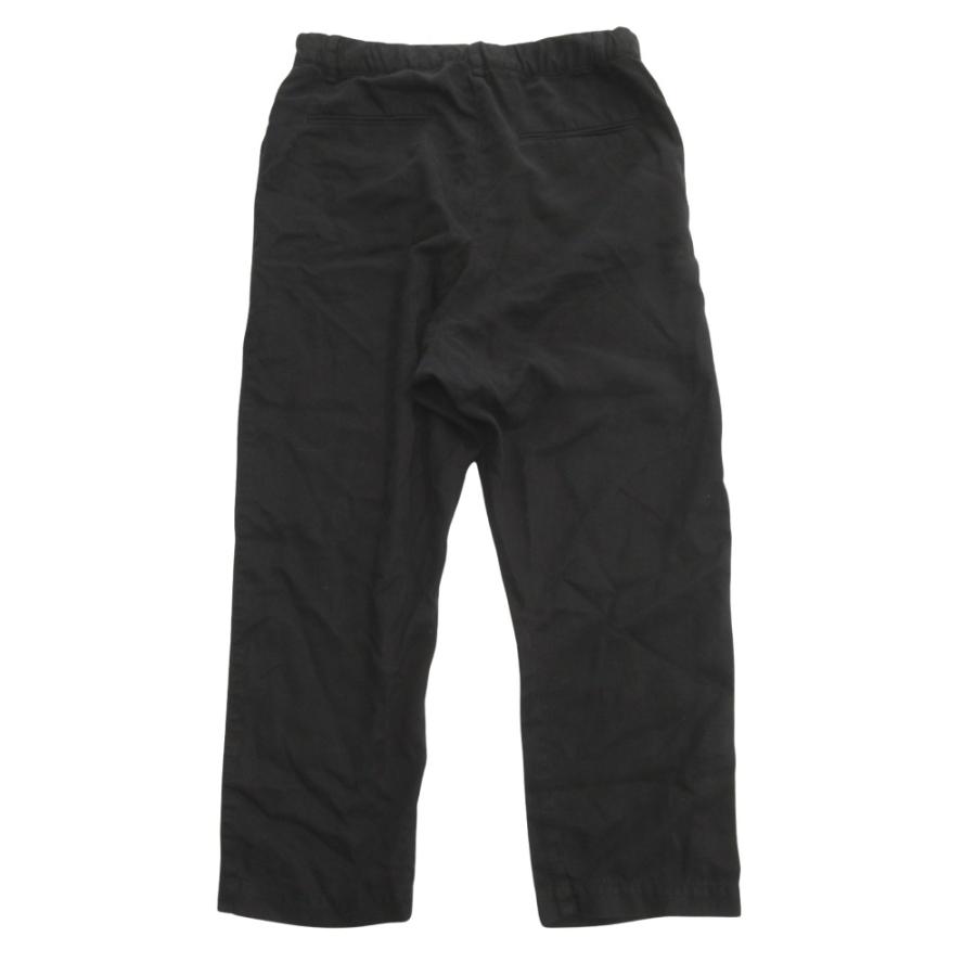 美品 Deuxieme Classe ドゥーズィエムクラス セイヒンゾメ military パンツ スラックス イージー サルエル 36 黒 ブラック レディース 古着 中古 | Deuxieme Classe | 01