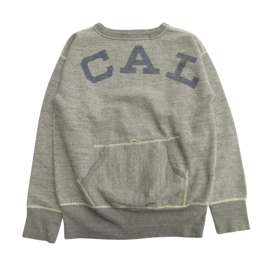 美品 JACKSON MATISSE ジャクソンマティス CAL SWEAT スウェット シャツ トレーナー ダメージ加工 プリント S グレー レディース 古着 中古 | JACKSON MATISSE