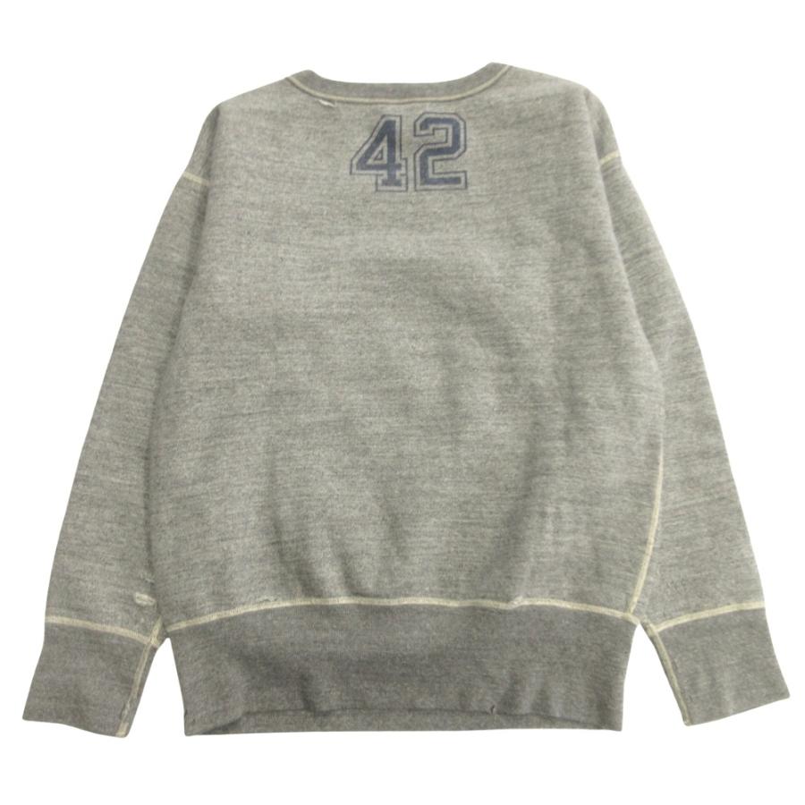 美品 JACKSON MATISSE ジャクソンマティス CAL SWEAT スウェット シャツ トレーナー ダメージ加工 プリント S グレー レディース 古着 中古 | JACKSON MATISSE | 01