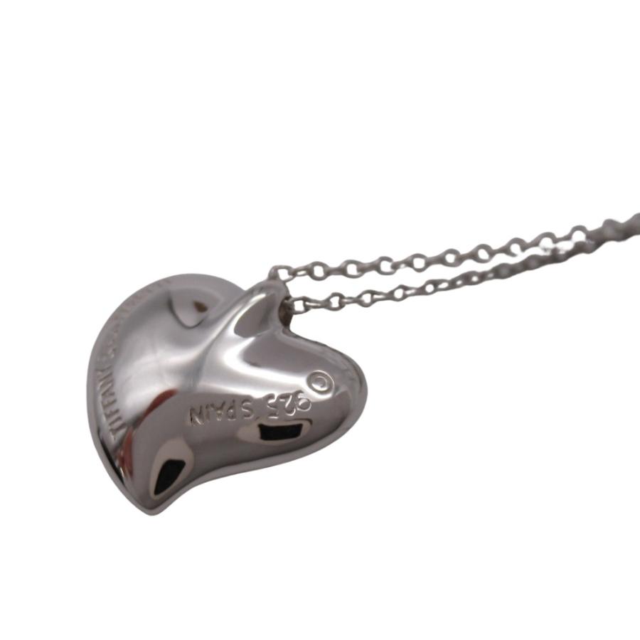 箱あり正規品ティファニー フルハートネックレス シルバー925 エルサペレッティ TIFFANY&Co.（ティファニー） 新品同様 新品仕上げ済 フルハート