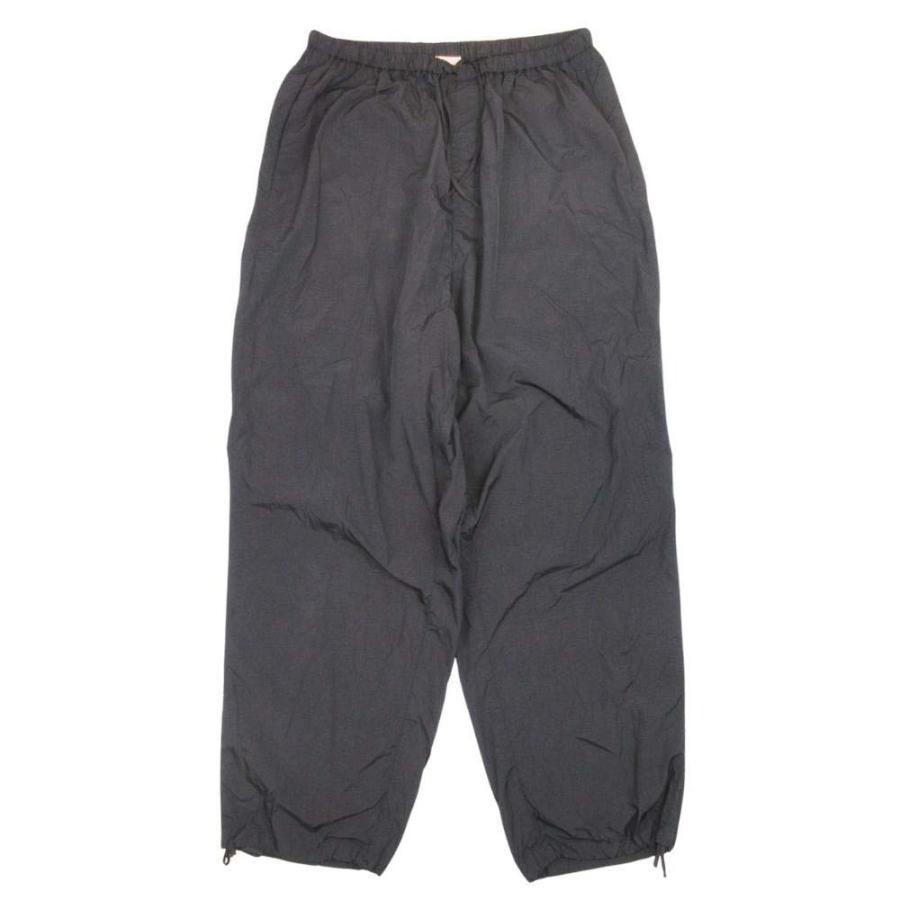 美品 ATON エイトン HAND DYED NYLON OVER PANTS ナイロン パンツ トラウザー ボトムス イージー 6 こげ茶 ダークブラウン メンズ 古着 中古 | ATON