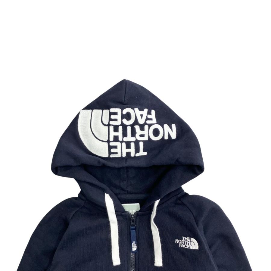 美品 THE NORTH FACE ザ・ノースフェイス リアビュー フルジップ フーディ スウェット パーカー NTW62130 サイズM 紺 ネイビー レディース 古着 中古 |  | 02