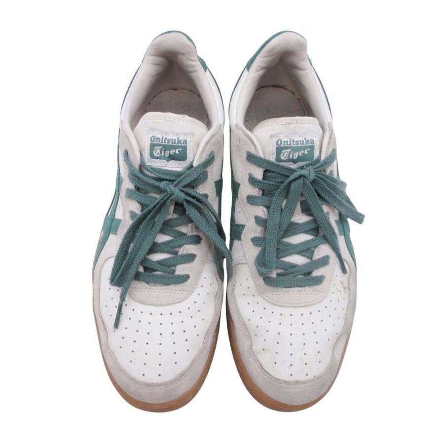 良品 ONITSUKA TIGER オニツカタイガー 1183A353 GSM スニーカー シューズ 靴 27.0 グリーン クリーム オフホワイト メンズ 古着 中古 | Onitsuka Tiger | 01