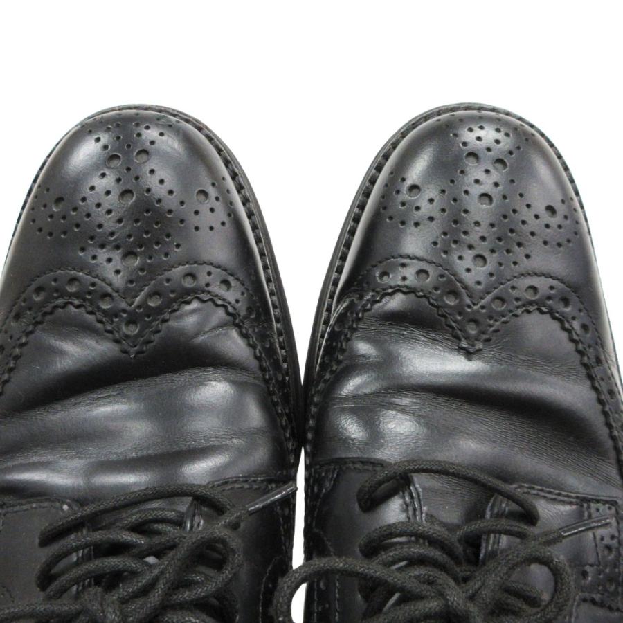 良品 COLE HAAN コールハーン ウィングチップ レザー ドレス シューズ 靴 革靴 サイズ9 26.5cm 黒 ブラック メンズ 古着 中古 | COLE HAAN | 07