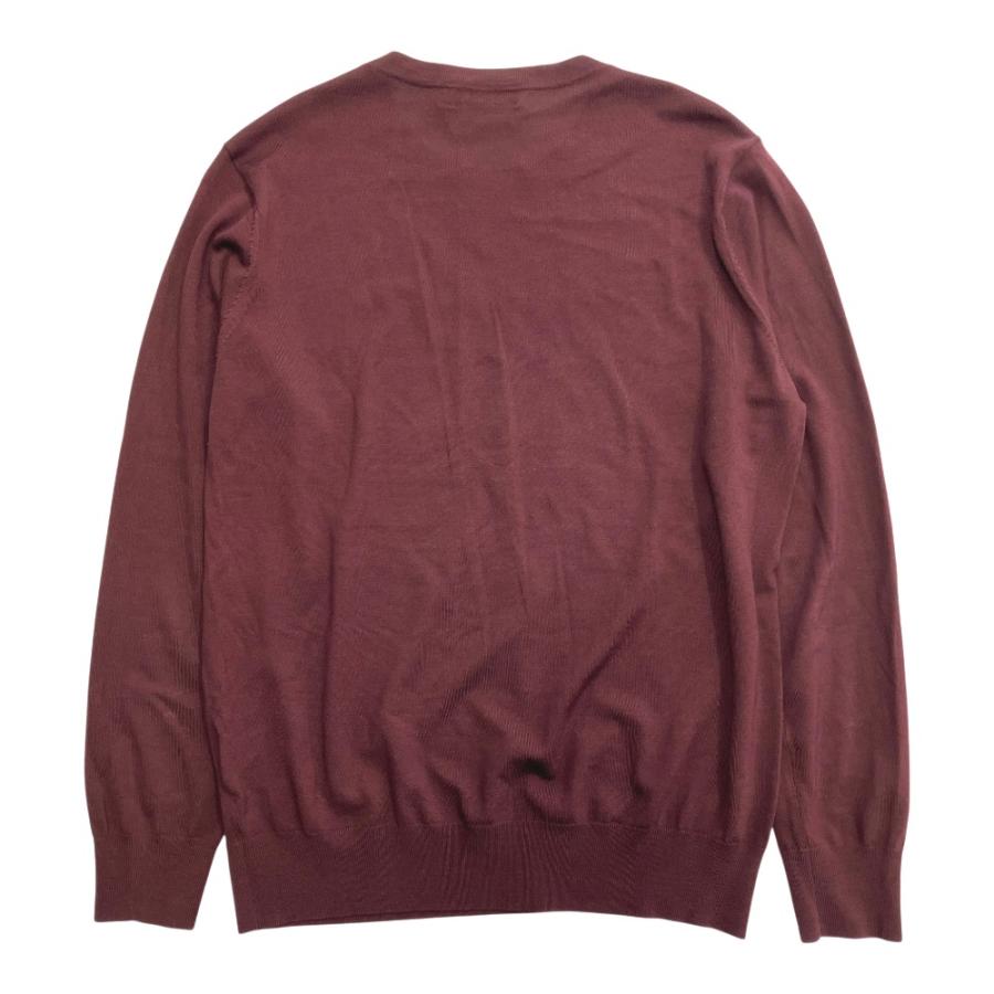 良品 TOMORROWLAND tricot トゥモローランドトリコ スーパーファインメリノウール クルーネックプルオーバー ニット M ボルドー メンズ 古着 中古 |  | 01
