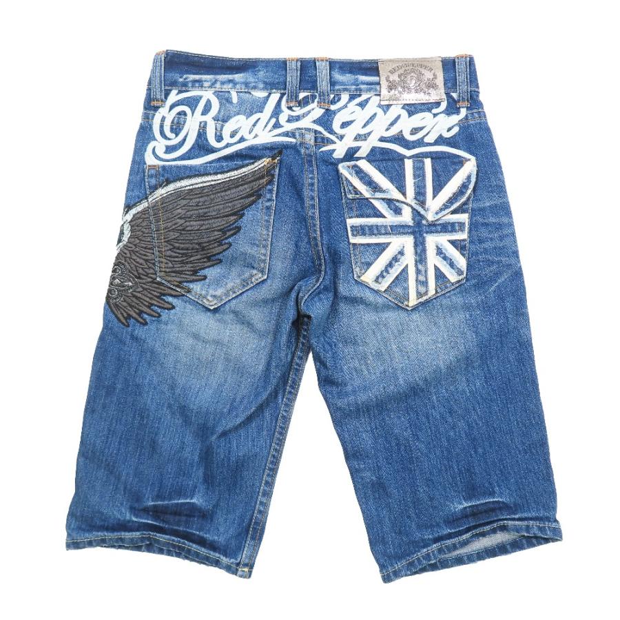 RED PEPPER（レッドペッパー） 美品 ハーフ ショートパンツ デニム 