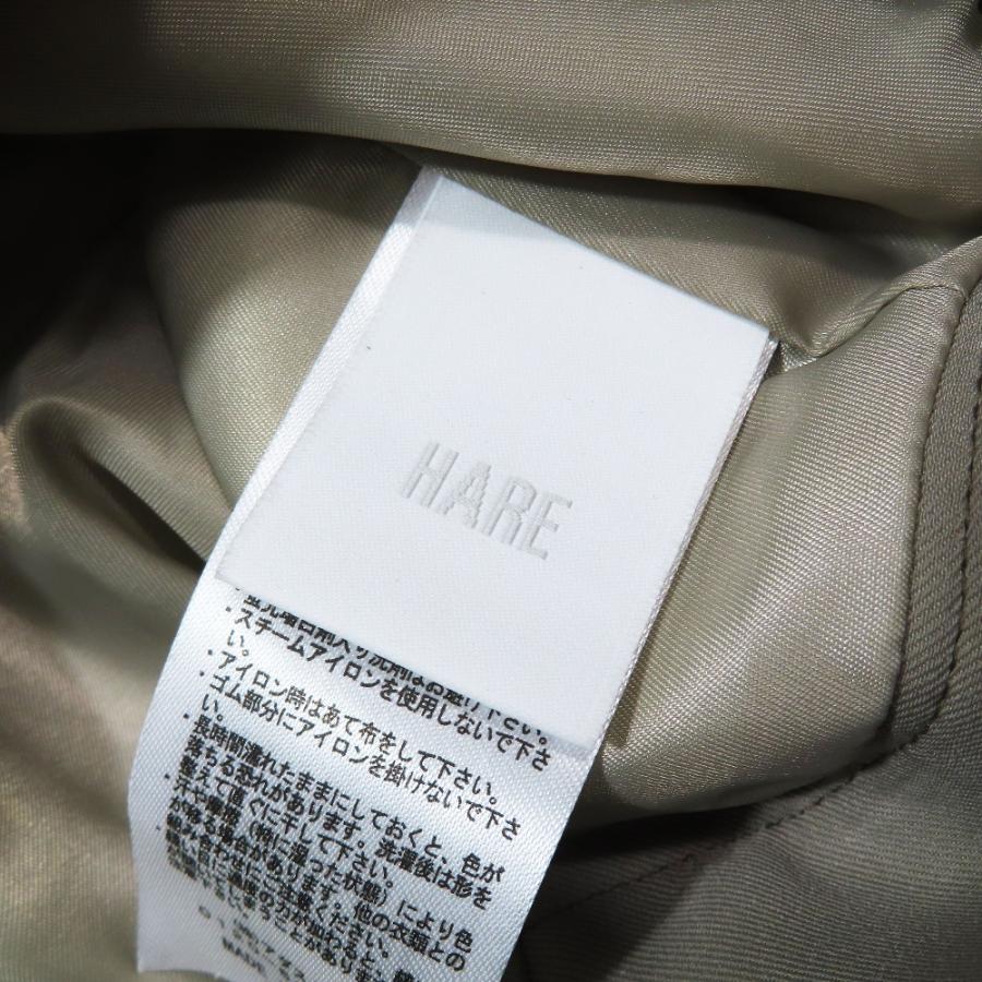 未使用 HARE ハレ HAL07231AD セットアップ 2Pビスチェ ワイドフレアパンツ F グレー レディース 古着 中古 | HARE | 08