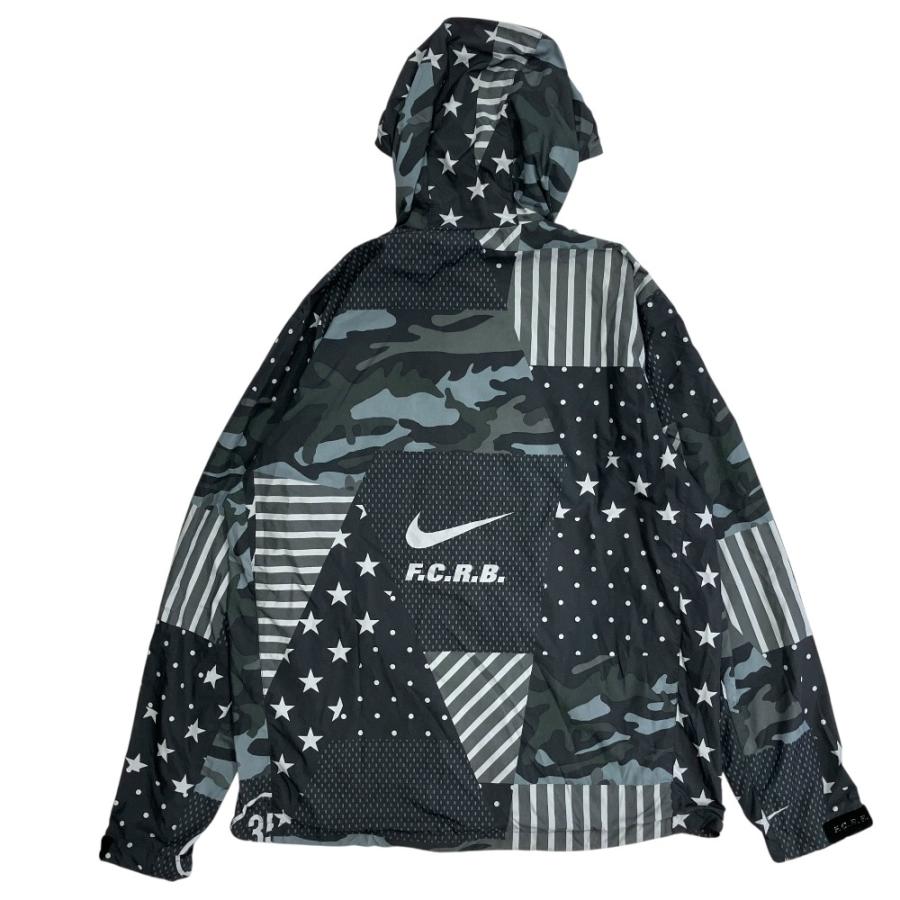 NIKE F.C. Real Bristol ナイロンジャケット FCRB 美品 F.C.Real Bristol FCRB エフシーレアルブリストル × NIKE ナイキ