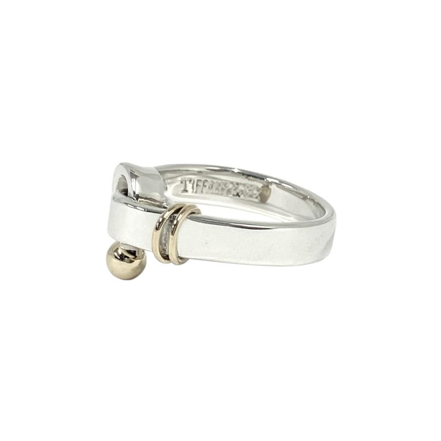 Tiffany & Co. コンビ リング 925 750 TIFFANY&Co.（ティファニー） 新品同様 新品仕上げ SV925/18Kコンビ
