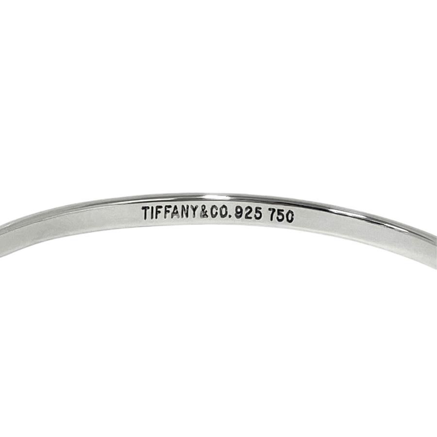 T&CO. バングル 925 TIFFANY&Co.（ティファニー） 新品同様 新品仕上げ SV925/K18YG コンビ