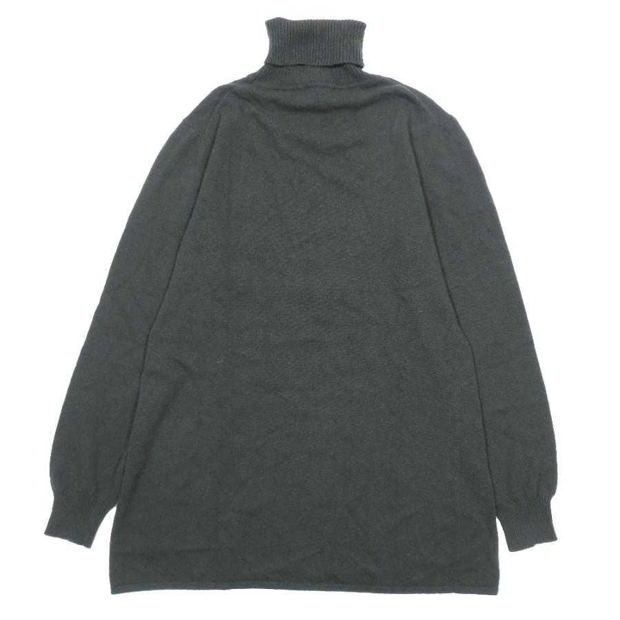 Max Mara マックスマーラ タートルネック ニット セーター 長袖 ロング丈 トップス L カーキ レディース 古着 中古 | Max Mara | 01