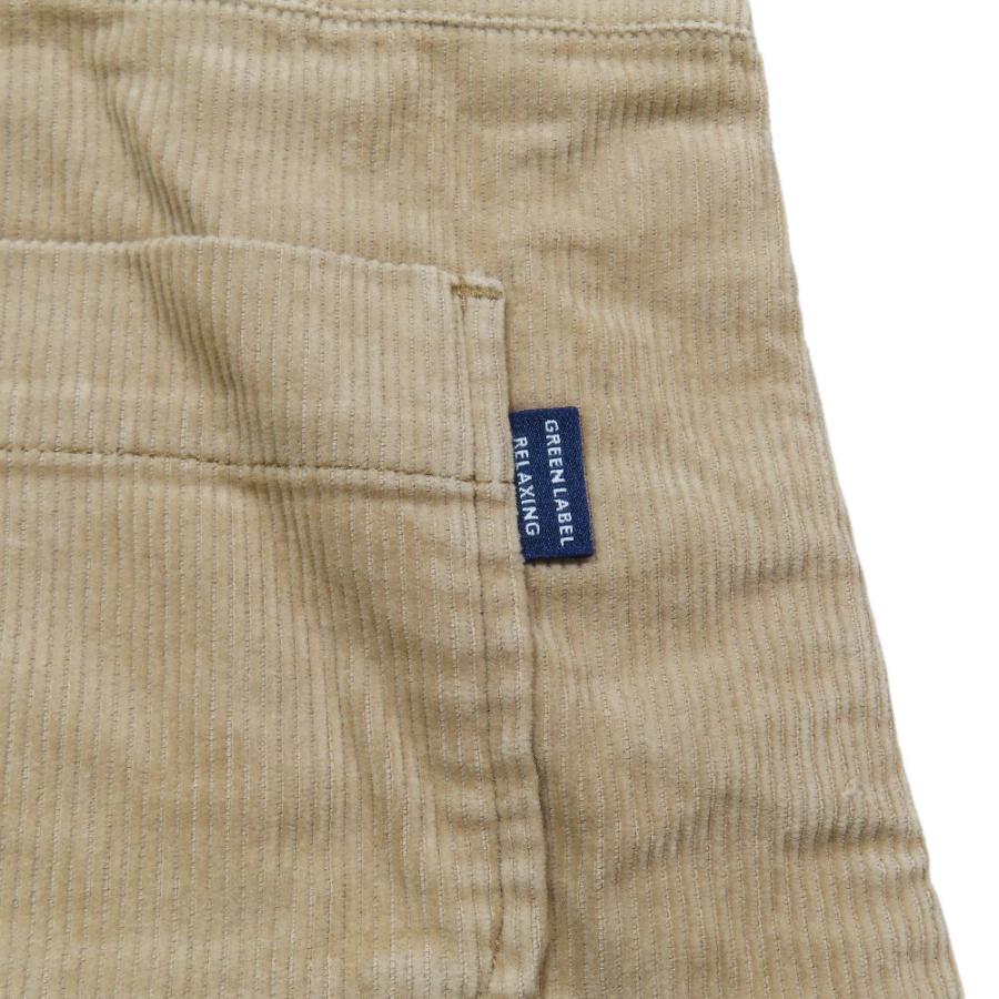 良品 green label relaxing グリーンレーベルリラクシング 子供服 コーデュロイ ジャンパースカート サロペット 115 ベージュ キッズ 古着 中古 | green label relaxing | 03