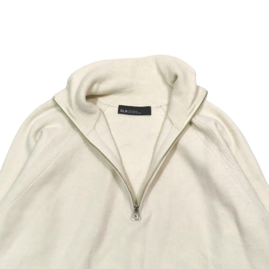 良品 green label relaxing グリーンレーベルリラクシング ハーフジップ ニット セーター 長袖 カットソー M ライトベージュ メンズ 古着 中古 | green label relaxing | 02