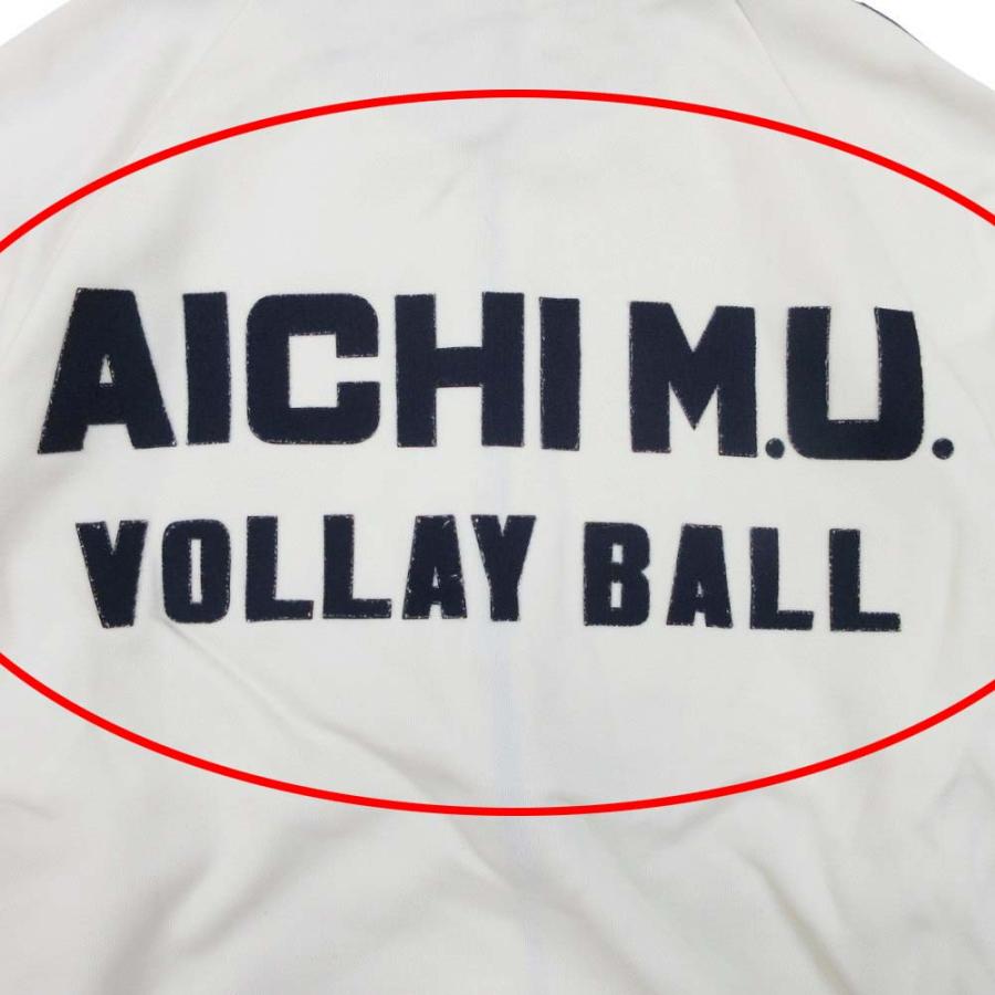 良品 adidas アディダス 70s 80s デサント製 ヴィンテージ ADS-4F トラックジャケット ジャージ アウター 4号 アイボリー 紺 メンズ 古着 中古 | adidas Originals | 07