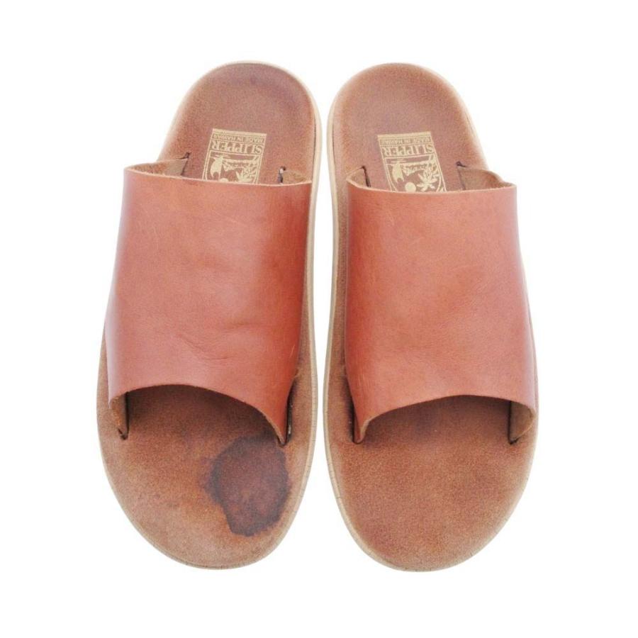 ISLAND SLIPPER アイランドスリッパ フラット スライドサンダル シューズ 靴 8/26.0 茶 ブラウン メンズ 古着 中古 | ISLAND SLIPPER | 01