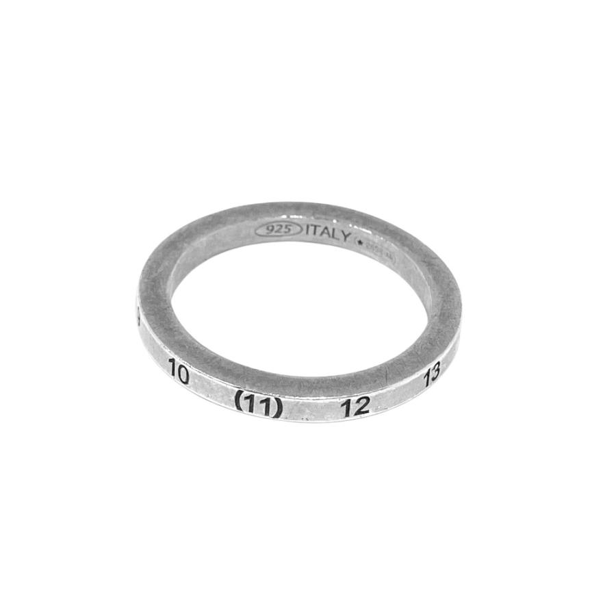 美品 Maison Margiela メゾンマルジェラ ナンバリング リング 指輪 セミポリッシュ仕上げ SV925 約10号 シルバー メンズ レディース 古着 中古 | Maison Margiela | 03