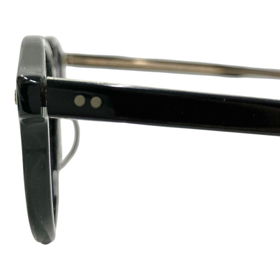 良品 EYEVAN アイヴァン Puerto 47 プエルト 度入り アイウェア 眼鏡 メガネ サングラス 47□22-145 ゴールド金具 黒 ブラック メンズ 古着 中古 | EYEVAN | 04